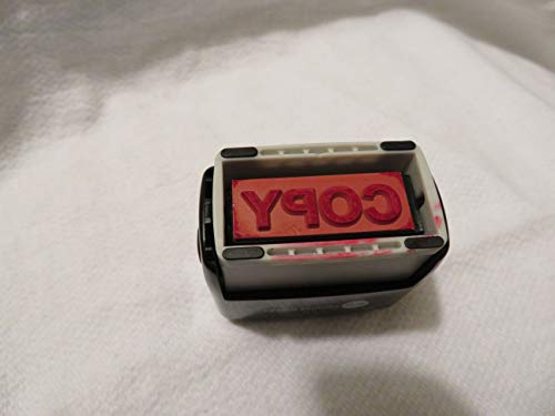 Copy Self Inking Rubber Stamp | Red Ink | for Professional and Personal Use|Fast Drying Ink| Executive Supplies