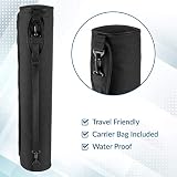ComFy Mat Yoga Mat Non Slip 183x61x6mm Navy Blue with Carry Bag view 5