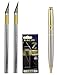 X-ACTO #1 Knife, 2 Pack with X-ACTO Z Series Light-Weight Replacement Stainless Steel Blade with Plexon Pen