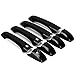 Door Handle Cover Compatible for Jeep Grand Cherokee, YITAMOTOR Black Door Handle Cover with Smart Keyhole Compatible with 2014-2018 Dodge Durango, 2013-2018 Jeep Grand Cherokee