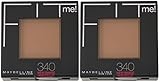 Maybelline New York Fit Me Pressed Powder, 340 Cappuccino, 0.3 Ounce- 2 Pack
