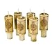 DecoGlow Merlot Scented Wine Cork Candles for Empty Wine Bottles, Birthday, Wedding Cake Toppers - Unique Gifts for Champagne & Wine Enthusiasts, Housewarming Gifts (Set of 6 Candles)