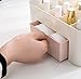 Space Saving Plastic Office Supplies Desk Organizers,SMYTShop 6 Cells Pen Holder/Cell Phone Holder/Cosmetic Holder with a Drawer (Pink)