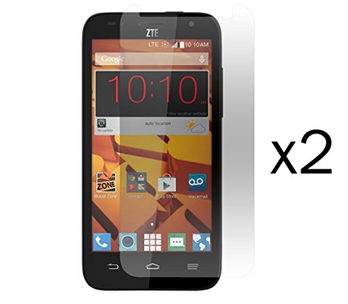 ZTE Maven Z812 (AT&T) - 2 Pack - Clear Screen Protectors + Atom LED ZTE Maven Z812 (AT&T) - 2 Pack - Clear Screen Protectors + Atom LED
