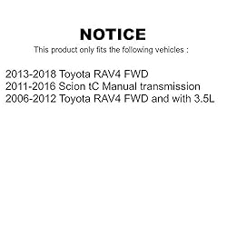 Front Rear Wheel Bearing & Hub Assembly Kit For