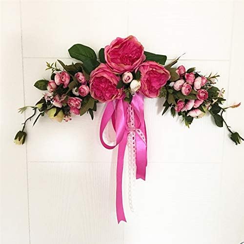 Liveinu Corona De Flores Artificiales Corona De Primavera