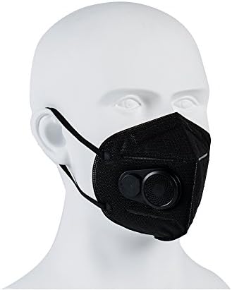 Lesgaulset dust Mask Anti Pollution Mask Unisex Outdoor Protection N95 4 Layer Filter Insert With Valve Filter