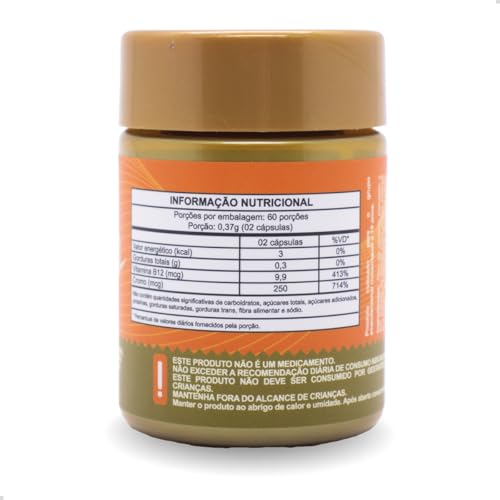 120 cápsulas Moro C2M (Laranja Moro + Óleo de Cártamo + Metilcobalamina + Picolinato de Cromo + TCM)