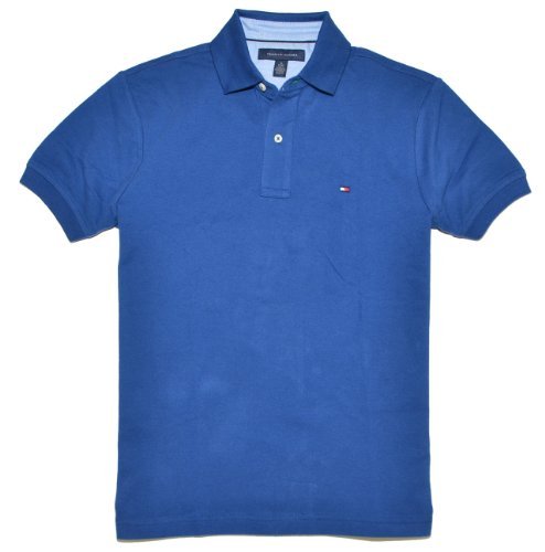 Tommy Hilfiger Classic Fit Men Polo T-shirt (XL, Persian blue)