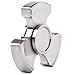 ILoveFidget Fidget Spinner, Best Stainless Steel Hand Spinner EDC Toy, R188 bearing spins up to 8 mins, relieve stress ADHD ADD Austism anxiety boredom, improve focus attention (Tri Bar)