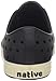 Native Jefferson Slip-On Sneaker, Jiffy Black/Bone White, 13 Medium US Little Kid