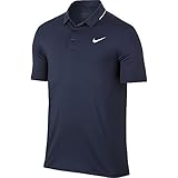 NIKE Dry Solid Men's Golf Polo - Midnight Navy