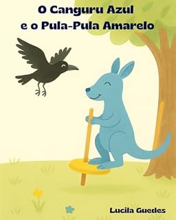 Livro O Canguru Azul e o Pula-Pula Amarelo