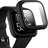 Compatible with Fitbit Versa 2 Case with Screen