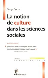 La  notion de culture dans les sciences sociales