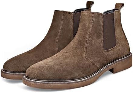 Born Men Chelsea Boots Size 12 Brody Brown Suede Pull On Dress Shoes Comfort NWT Brody Final | Born Shoes main image 2