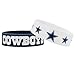 FOCO unisex Bulk Bandz 2 Pack sports fan bracelets, Team Color, One Size US