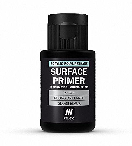 Vallejo Gloss Black Primer 32ml Paint
