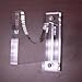 SAFTGARD SUPPLIES Deluxe Acrylic Horizontal Bat Wall Mount Holder Bracket