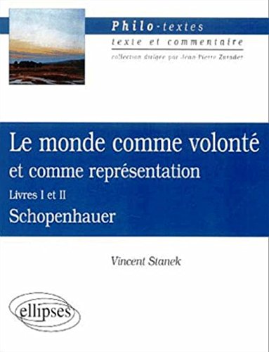 Le  monde comme volonté et comme représentation
