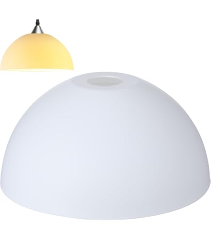 Generic Chic Hat-Shaped Plastic Lamp Shade – 7.5" Diameter, 42mm Hole, White PP, Fits Desk, Floor & Table Lamps – Easy To Clean & Install