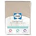 Sealy Therma-Fresh Cooling Moisture Wicking Fitted Crib Sheet - Hypoallergenic, Temperature Responsive & Moisture Wicking Fabric, Deep Fitted Stretch Skirt 52”x28” (Mocha Beige)