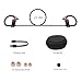 TURATA Bluetooth Earbuds Bluetooth Headset Wireless Noise Cancelling Headphones in Ear Sweatproof V4.1 Earphones for Sport (Black)