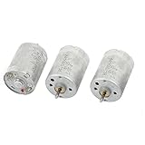 uxcell DC 1.5V-9V 7400RPM RC Hobby Toys Micro Motor RF-130CH-09520 3 Pcs