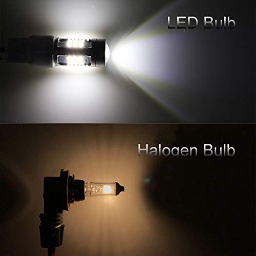 Dantoo 2 pcs 7443 7444 7441 7440 LED Bulb Extremely Bright Reverse Light Bulbs 6000K Xenon 21 SMD White Backup Reverse LED Light Lamp - Thumbnail 5