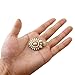 2 Retro Boho Bohemian Tribal Gem Stone Studded Gold Hair Clip Bobby Pin Accessories Set
