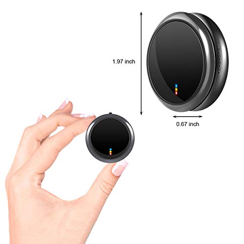 GPS Tracker SIKVIO Car GPS Tracker Mini Portable Real-time Tracking Device with SOS Locator Hidden Track Waterproof Finder for Vehicle Kids Cat Dog Key Motorcycles Bike (Sim Not Included) - Thumbnail 6