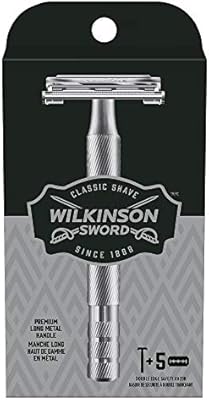 Amazon Com Wilkinson Sword Double Edge Razor Blades Refills 5 Count Pack Of 6 Beauty