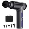 Massage Gun, Handheld Electric Deep Tissue Body Muscle Massager, Cordless, High Intensity Vibration Massage Device with…