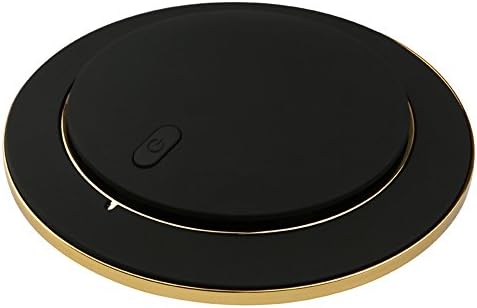HugeHard Car Air Humidifier, Portable Air Cleaner UFO Anion Purifier Car Aromatherapy - Black