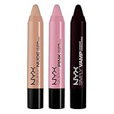 NYX Simply Lip Cream Set 02- Fairest, First Base, She Devil