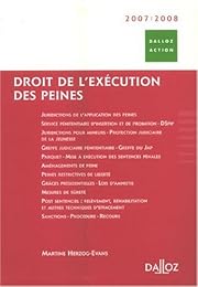 Droit de l'exécution des peines