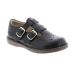 FOOTMATES Danielle Double-Buckle Mary Jane English