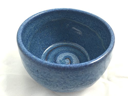Schöne pottery blue shaving soap bowl- handmade in the…