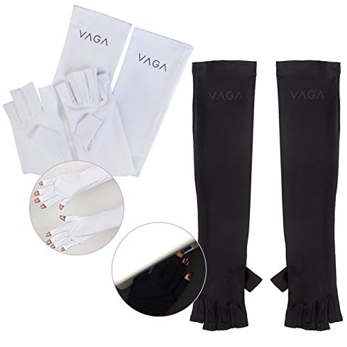 2 Pairs of Anti UV Gloves for Lights