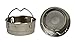 EcoVessel BOULDER TriMax Dual Opening Insulated Stainless Steel Water Bottle with Tea - Fruit and Ice Strainer - 20 oz. - Whiteout