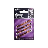 Goody Classics Stay Tight Barrette Mock Tort, 2 Inches (Pack of 4)