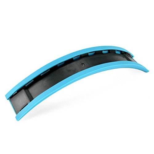 Geekria Headband for Beats by Dr. Dre Solo, Solo HD, Solo 2.0 On-Ear Headphones Replacement Headband / Rubber Cushion Pad Repair Parts (Light Blue)