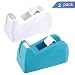Ktrio Heavy Duty Tape Dispenser Desk Tape Dispensers 1 inch Core Desktop Office Tape Dispenser for 1/2 or 3/4 Magic Tape Invisible Tape, Non-Slip One-Hand Tape Holder, 2 Pack primary