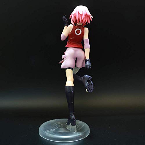 Yangzou-Nuevo-Anime-Estatuilla-22-Cm-Naruto-Shippuden-Figura-Gals-Sakura-Haruno-Figura-Completa-PVC-Figuras-De-Accin-Modelo-De-Juguete-De-Regalo