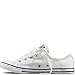 Women's Converse Chuck Taylor All Star Dainty Ox, White/Black, 6