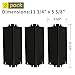 SHINESTAR Grill Replacement Parts for Charbroil 463350108, 463462606, 463463006, Thermos 461410708, 461410907, Kenmore, 11 3/4 inch Porcelain Steel Heat Tent Shield Plate Flame Tamer (SS-HP037)