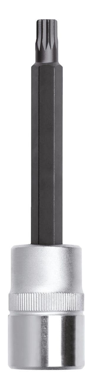 GEDORE Red Screwdriver Bit 1/2 Inch for Spline Screws XZN Long M16