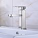 Rozin Single Lever Bathroom Basin Faucet Lavatory Sink Mixer Tap Brushed Nickel