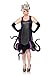 Leg Avenue Costumes Disney Plus-Size Ursula Velvet Costume Dress with Tentacle Skirt
