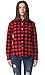 Meykiss Women's Long-Sleeve Plaid Flannel Shirt